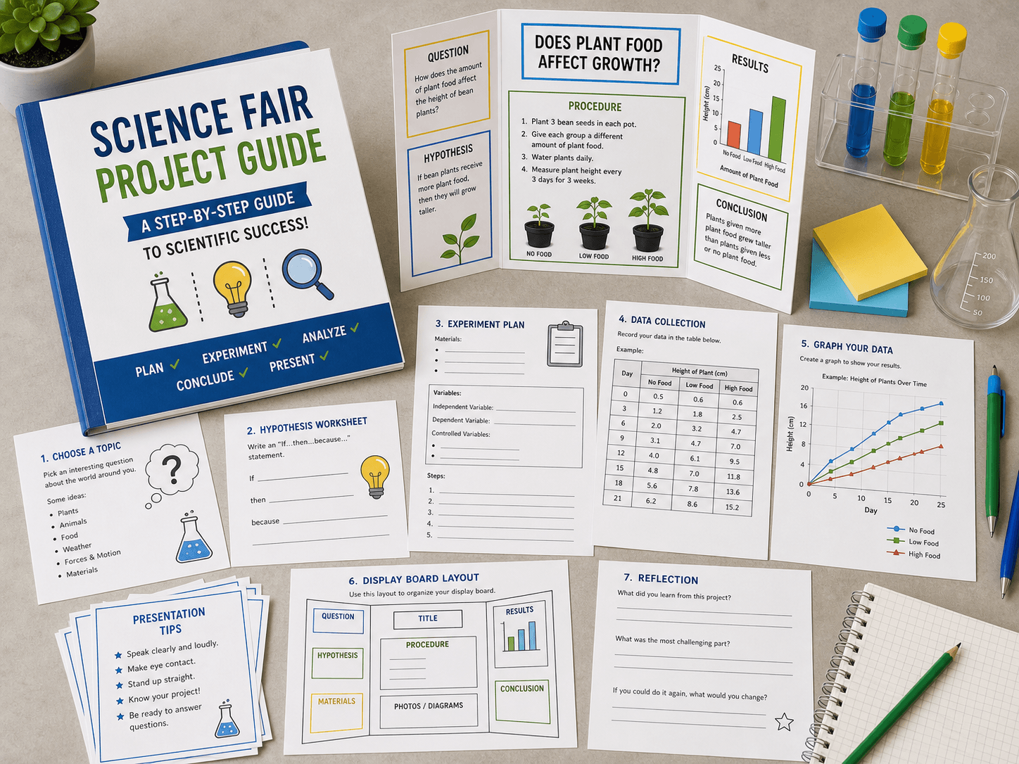 Science Fair Project Guide classroom resource preview
